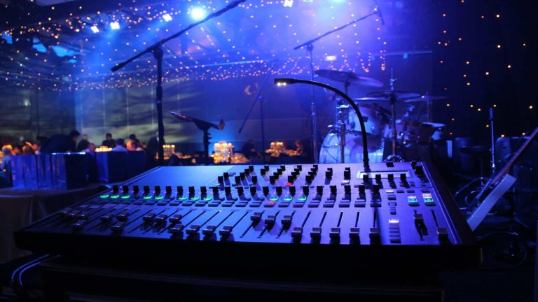 Image of sound mixer system for the best innovation in live sound