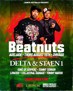 The Beatnuts Adelaide photo