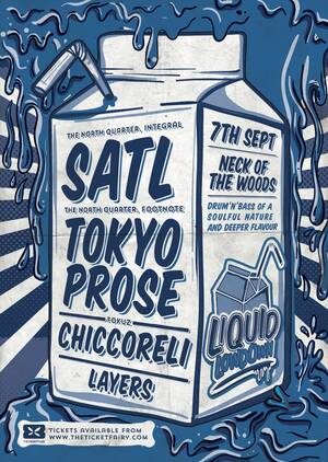 Liquid Lowdown Presents Satl & Tokyo Prose photo