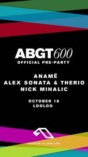 ABGT600 Official Pre-Party photo