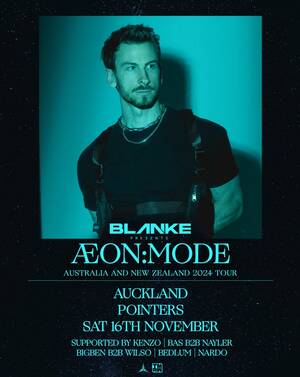 Blanke Presents ÆON:MODE | Auckland photo