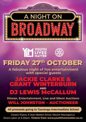 Youth Lives Matter NZ - A Night on Broadway photo