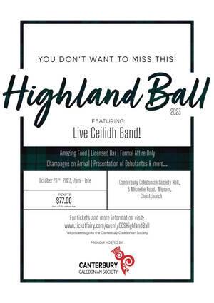 Canterbury Caledonian Society Highland Ball photo