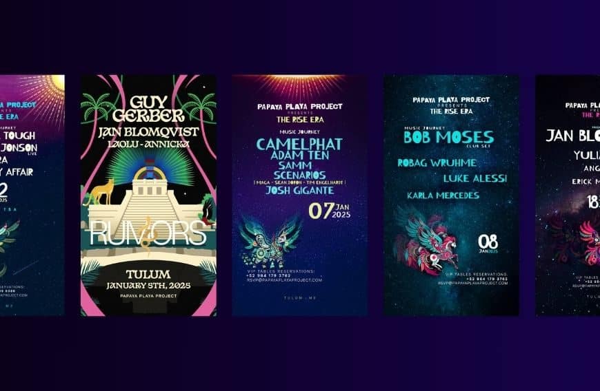 Papaya Playa Project to Host Camelphat, Bob Moses, and More in January 2025